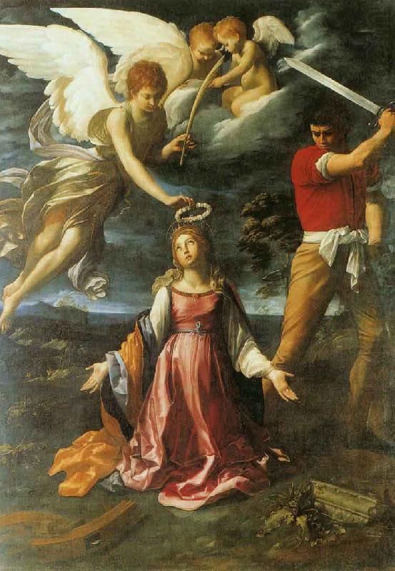 Guido Reni The Martyrdom of St Catherine of Alexandria china oil painting image